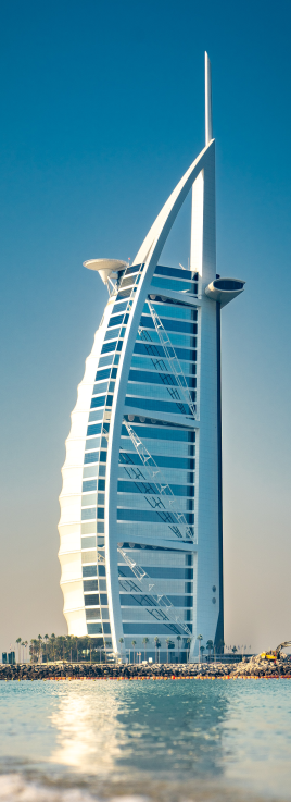 Dubai coast